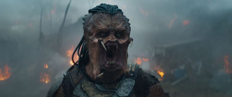 El joven cazador yautja protagonista de Depredador: Tierras Salvajes (Predator: Badlands)