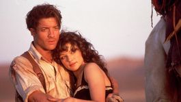 Brendan Fraser y Rachel Weisz en La Momia