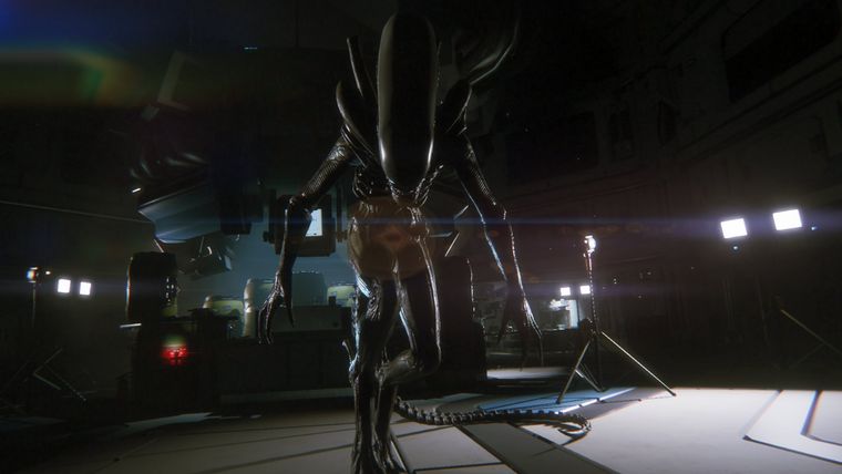 La criatura en el aclamado videojuego Alien: Isolation