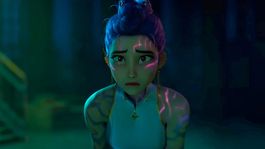 Rumi una de las protagonistas de Las Guerreras K-Pop. Rumi una de las protagonistas de Las Guerreras K-Pop.