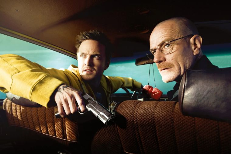 Bryan Cranston y Aaron Paul protagonizaron Breaking Bad