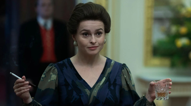 Helena Bonham Carter expresó su preocupación por el avance de The Crown