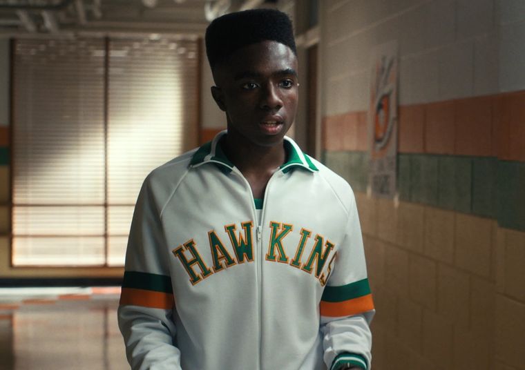 Caleb McLaughlin interpreta a Lucas Sinclair en Stranger Things Caleb McLaughlin interpreta a Lucas Sinclair en Stranger Things
