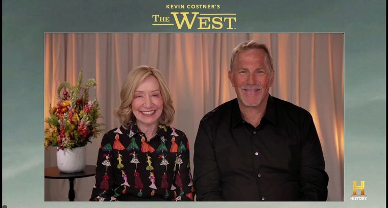 Acompañado por la periodista y escritora Doris Kearns Goodwin, Kevin Costner presentó su nueva serie con una conferencia de prensa virtual de la que participaron medios de todo el mundo, incluido QueVer. Acompañado por la periodista y escritora Doris Kearns Goodwin, Kevin Costner presentó su nueva serie con una conferencia de prensa virtual de la que participaron medios de todo el mundo, incluido QueVer.
