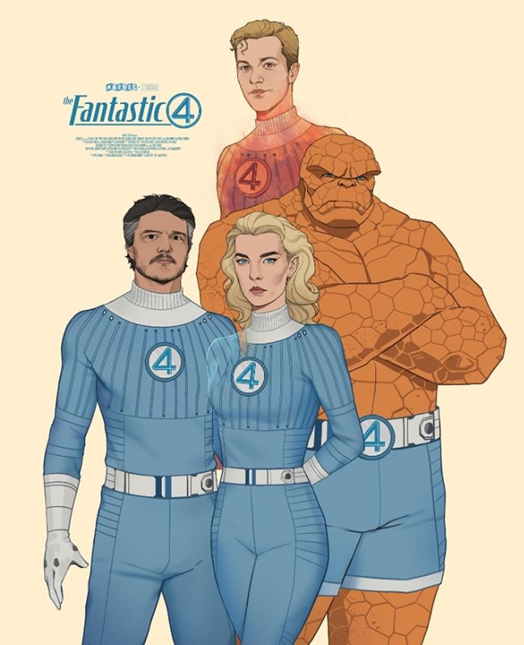 La nueva película de Los Cuatro Fantásticos llega en 2025 a los cines