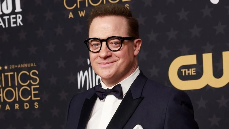 Brendan Fraser en los Critics Choice Awards