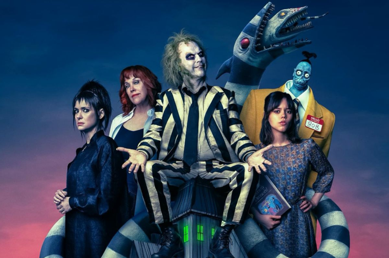 Esta semana llegó la secuela de Beetlejuice a los cines