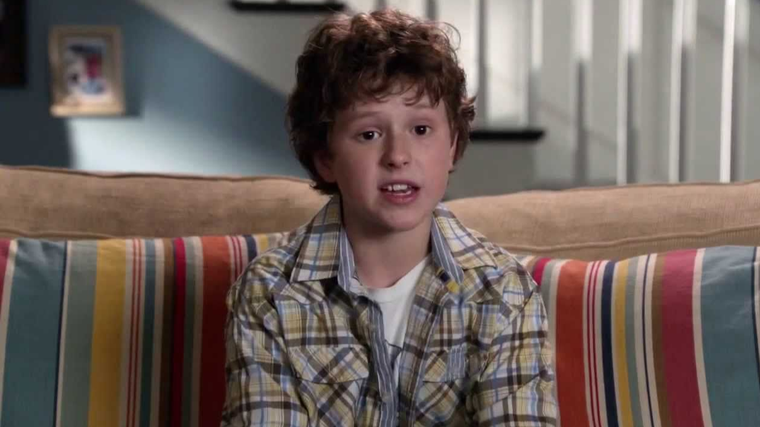 Nolan Gould era solo un niño cuando apareció en Modern Family