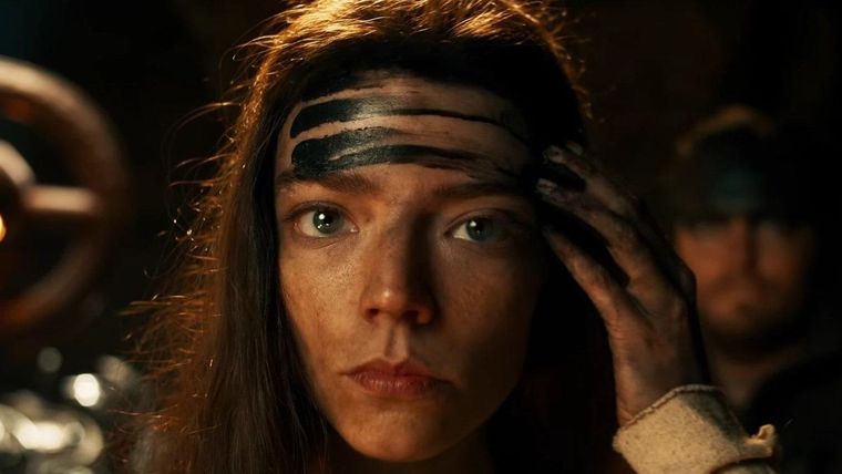Anya Taylor-Joy como Furiosa, en la nueva película de George Miller