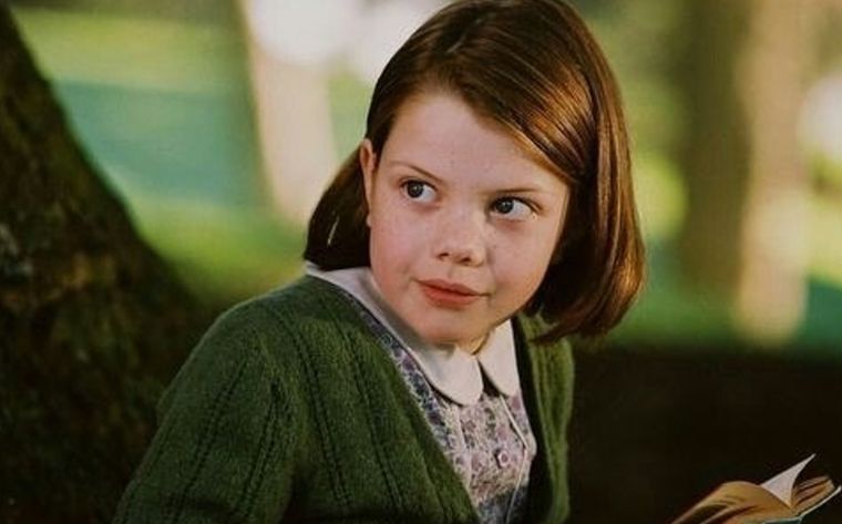 Georgie Henley en la primera película de Las crónicas de Narnia
