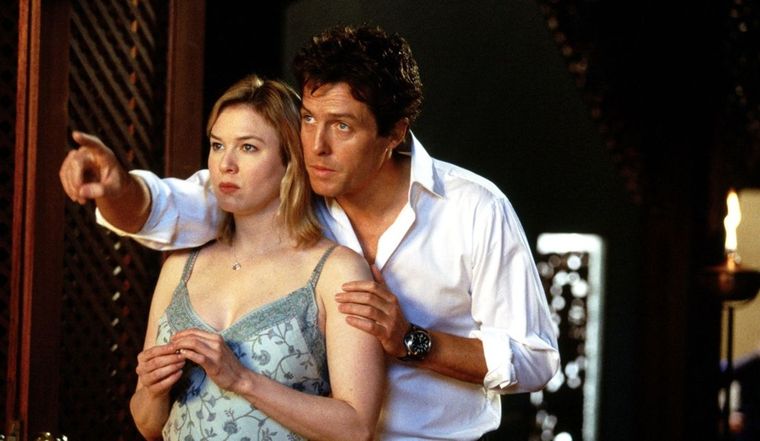 Hugh Grant fue uno de los protagonistas de El diario de Bridget Jones