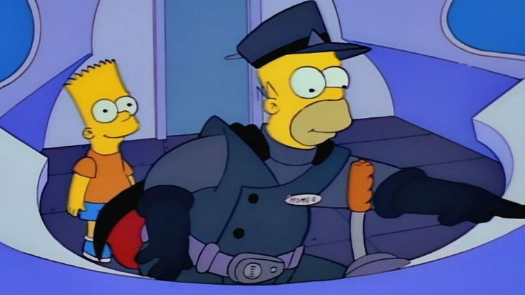 Homero ya sabía de la cuarta película de Matrix.
