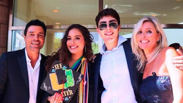 Chayanne es padre de dos jóvenes muy talentosos que ya desarrollaron sus propias carreras.