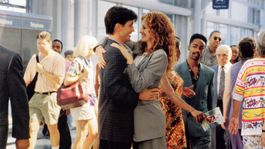 Julia Roberts y Dermot Mulroney en La boda de mi mejor amigo (1997).