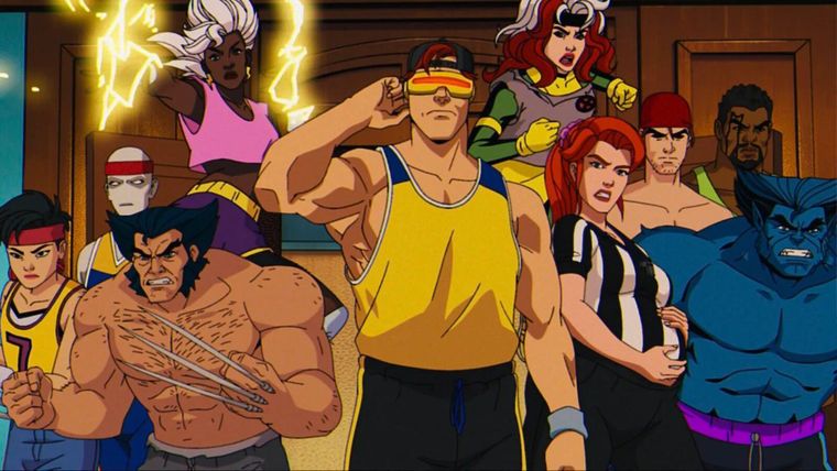 El icónico grupo de mutantes en la serie animada X-Men 97