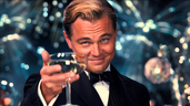 Leonardo DiCaprio, uno de los actores en dar vida a Jay Gatsby en el cine Leonardo DiCaprio, uno de los actores en dar vida a Jay Gatsby en el cine