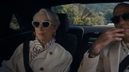 Miranda y Nigel de regreso en El Diablo viste a la moda 2. Miranda y Nigel de regreso en El Diablo viste a la moda 2.