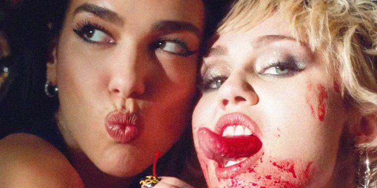 Dua Lipa y Miley Cyrus colaboraron con la canción Prisoner