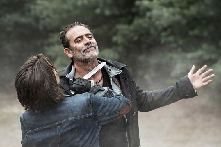 Maggie y Negan unidos por una importante misión