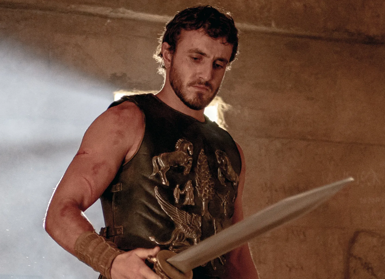 Paul Mescal se pone al frente de Gladiador 2