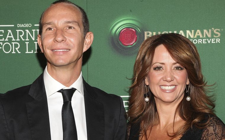 Erik Rubín y Andrea Legarreta