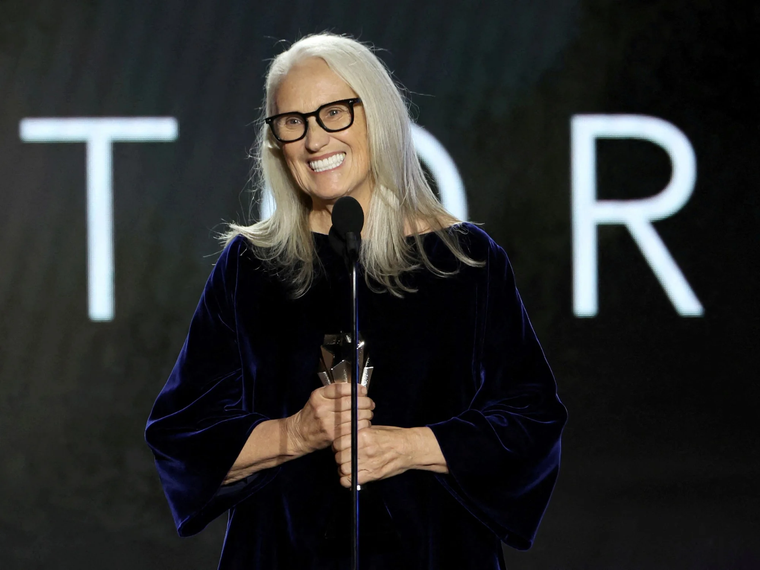 Jane Campion en los Critics Choice Awards