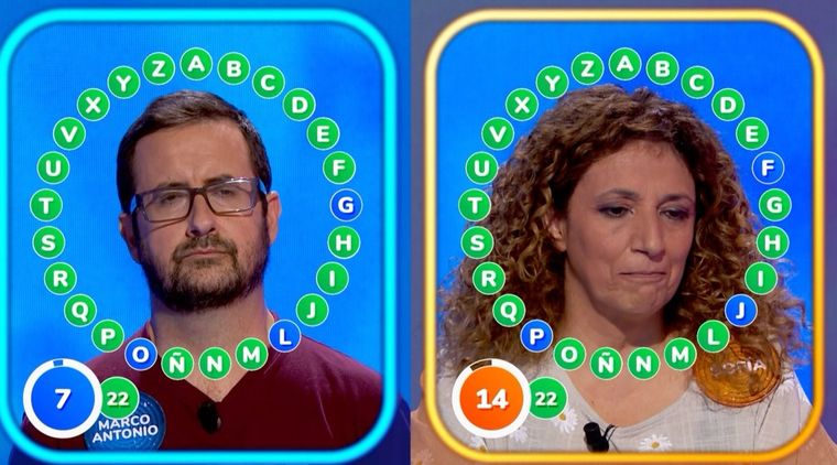 Sofía y Marco Antonio empataron en El Rosco.