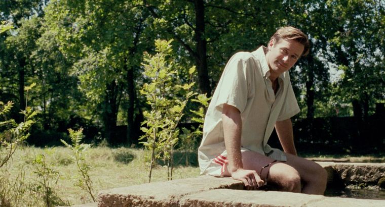 Armie Hammer en Call me by your name de Luca Guadagnino