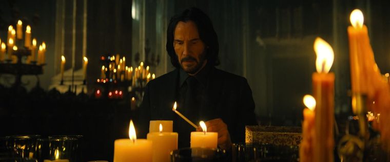 Keanu Reeves en John Wick: Capítulo 4