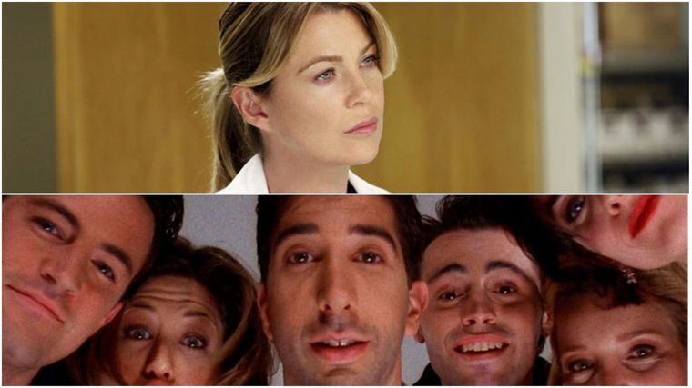 Greys Anatomy y Friends