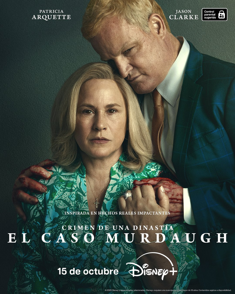 Patricia Arquette y Jason Clarke protagonizan la nueva miniserie de Disney+. Patricia Arquette y Jason Clarke protagonizan la nueva miniserie de Disney+. 