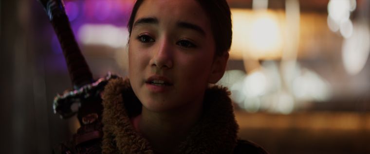 Ruthye y su tesoro más preciado, la espada de su padre. Ruthye y su tesoro más preciado, la espada de su padre.