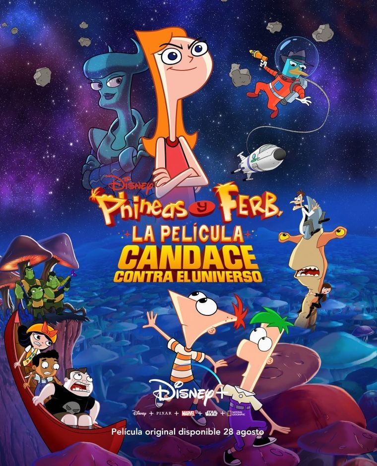 Phineas y Ferb la pelícua: Candace contra el Universo