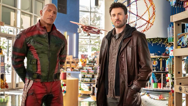 Dwayne Johnson y Chris Evans protagonizan Red One