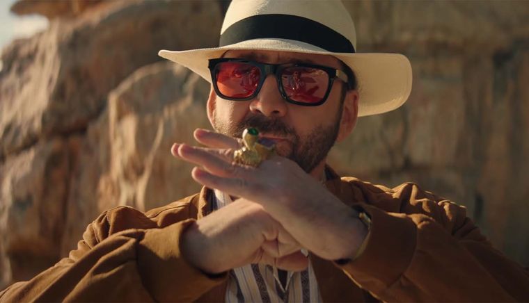 Nicolas Cage se interpreta a sí mismo en esta alocada aventura de acción junto a Pedro Pascal. Nicolas Cage se interpreta a sí mismo en esta alocada aventura de acción junto a Pedro Pascal.