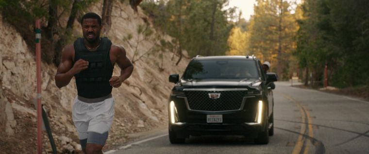 Michael B. Jordan como Adonis Creed, el hijo del gran Apolo.