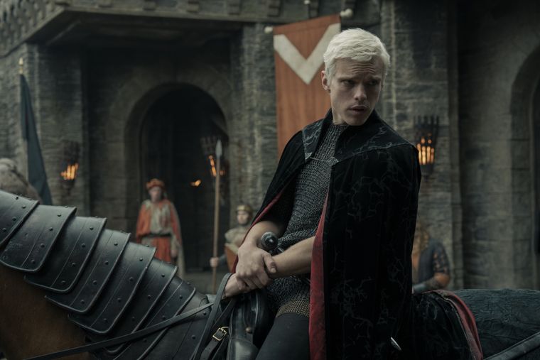 Finn Bennett como Aerion Targaryen. Finn Bennett como Aerion Targaryen.