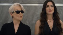 con miranda y andy deslumbrando, el diablo viste a la moda 2 lanza su primer avance con miranda y andy deslumbrando, el diablo viste a la moda 2 lanza su primer avance