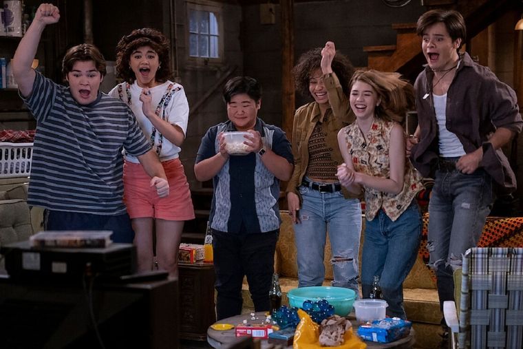 El grupo de jóvenes de That 90s Show