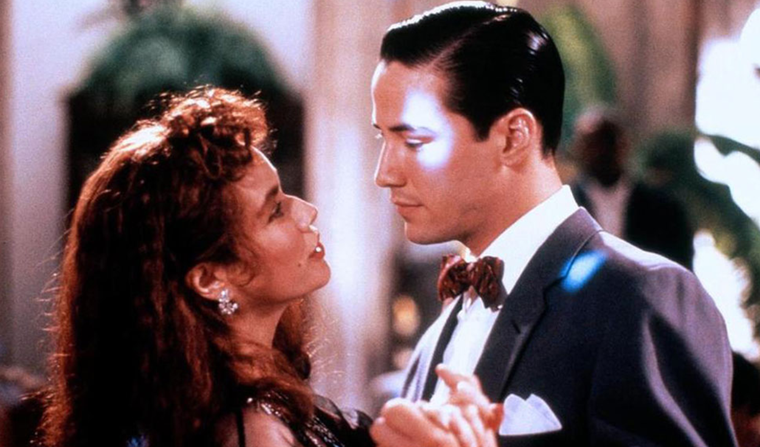 En 1990 Keanu Reeves protagonizo Realidad y ficción