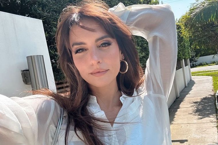 Génesis Rodríguez se mostró al natural.