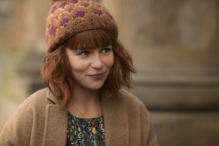 Clarke en la película Dom Hemingway, una entretenida comedia con Jude Law