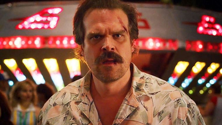 David Harbour en Stranger Things