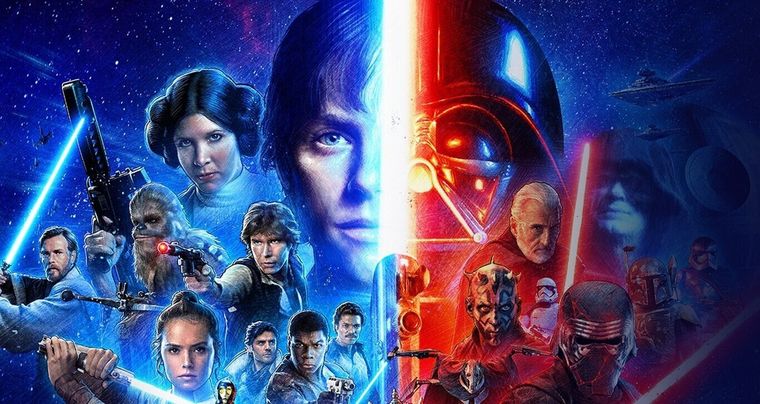 La saga Star Wars se puede ver entera en Disney+ La saga Star Wars se puede ver entera en Disney+