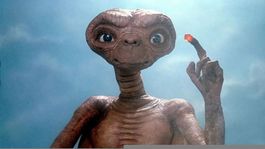 E.T., el extraterrestre es uno de los íconos del género de ciencia ficción