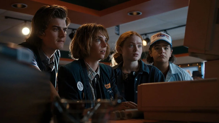 La cuarta temporada de Stranger Things rápidamente se posicionó como lo más visto de Netflix
