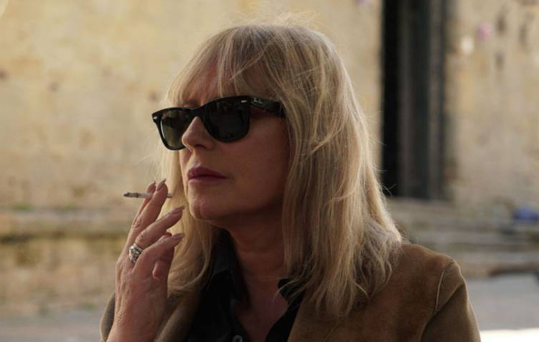 Krystyna Janda en Un atardecer en la Toscana