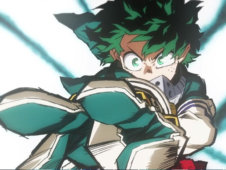 Deku se prepara para una de sus batallas más grandes.