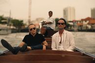 Sam Rockwell y Walton Goggins en la tercera tempoada de The White Lotus.