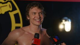 Connor Storrie como Illya Rosenov en Heated Rivalry. Connor Storrie como Illya Rosenov en Heated Rivalry.